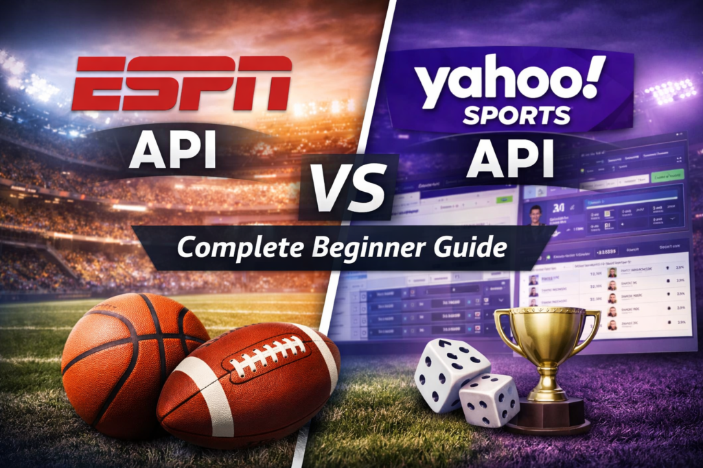 ESPN API vs Yahoo Sports API for Beginners