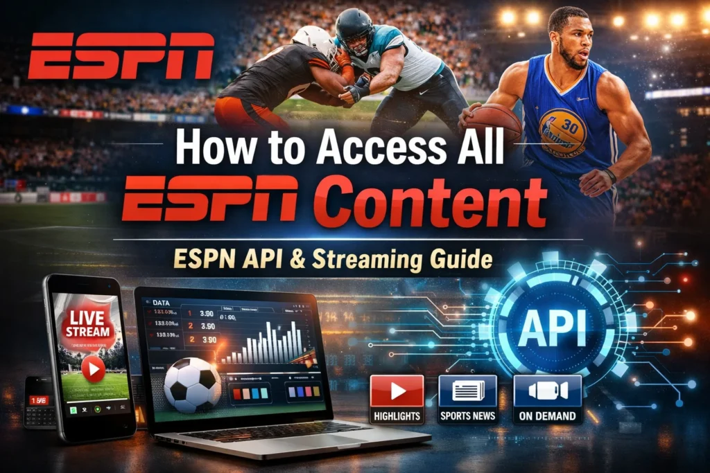How do I get all ESPN content?